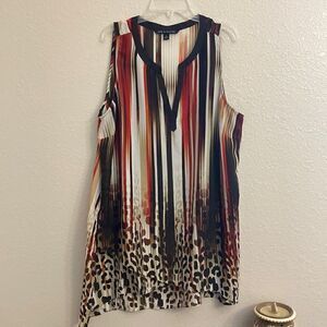 Zac & Racheal unique ombré top size XL